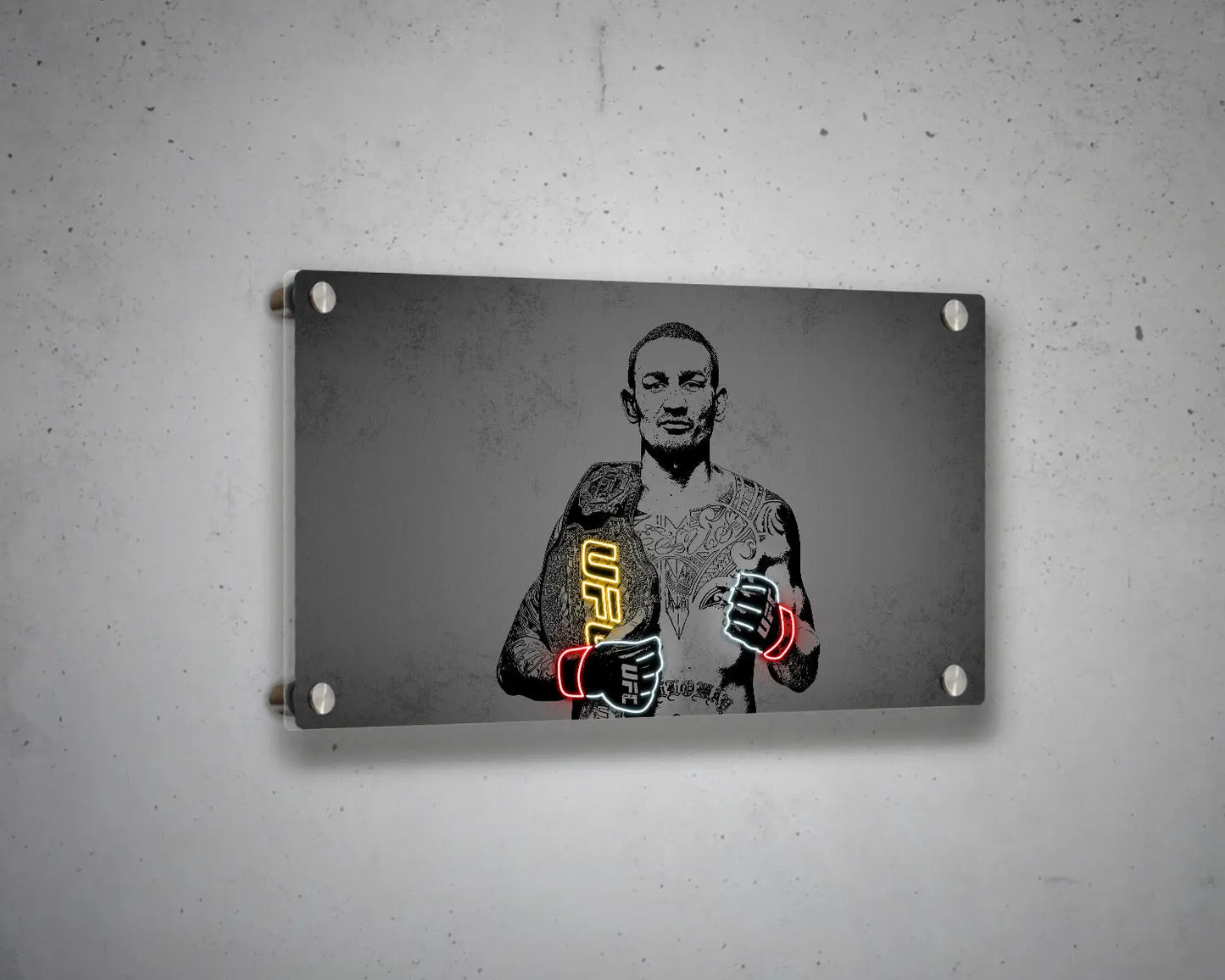 Max Holloway Canvas Wall Art 