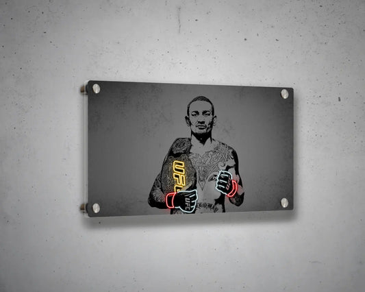 Max Holloway Canvas Wall Art 