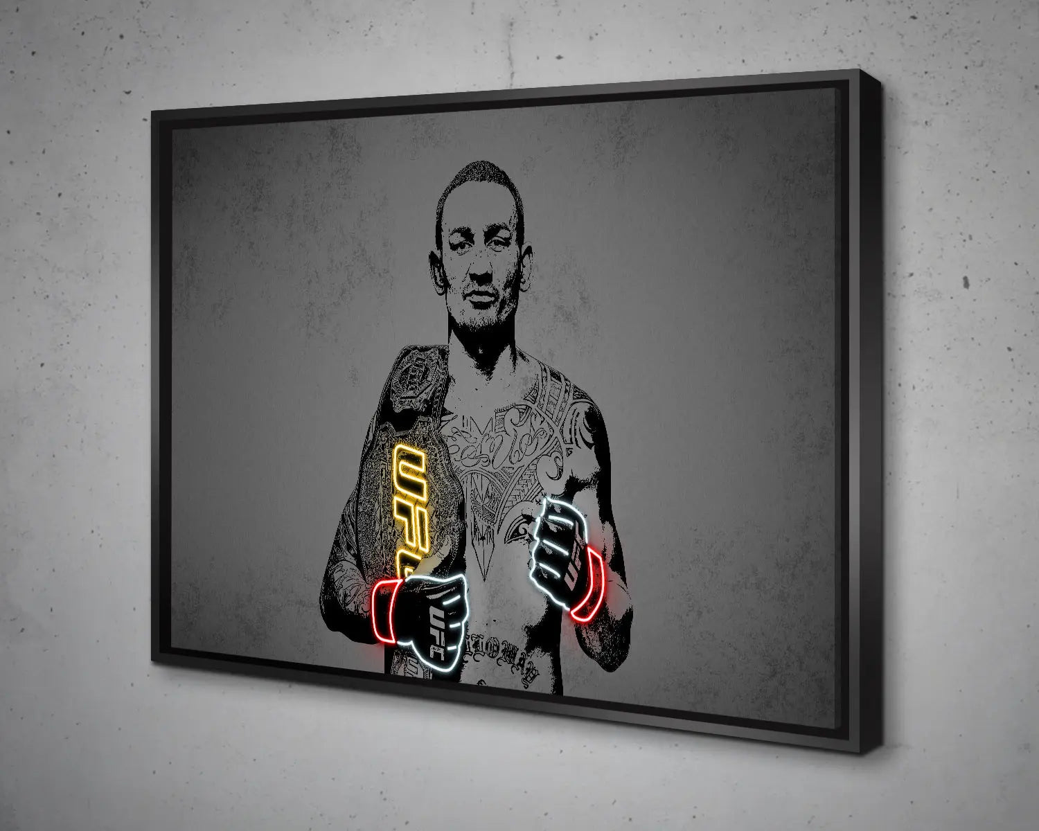 Max Holloway Canvas Wall Art 
