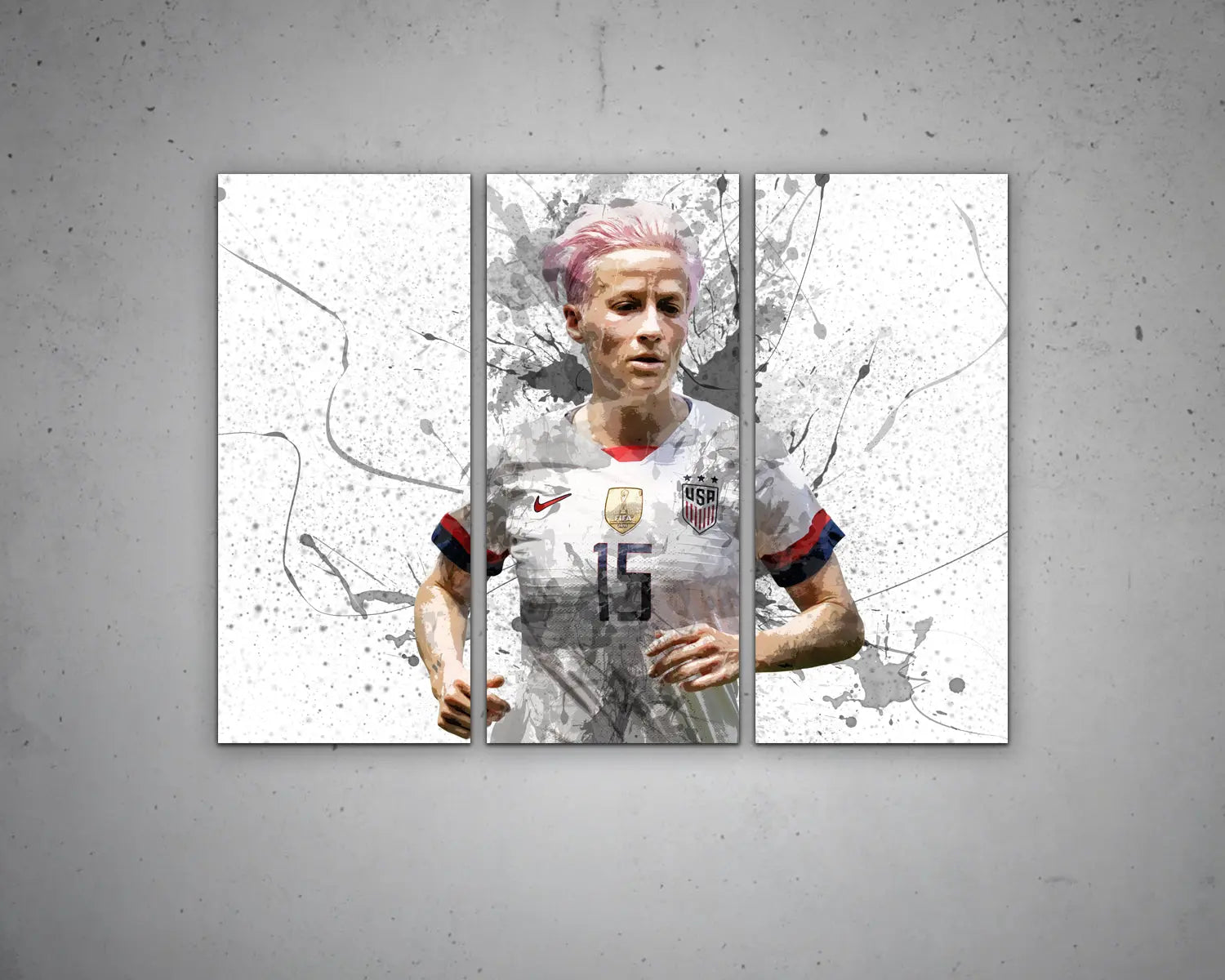 Megan Rapinoe Canvas Wall Art 