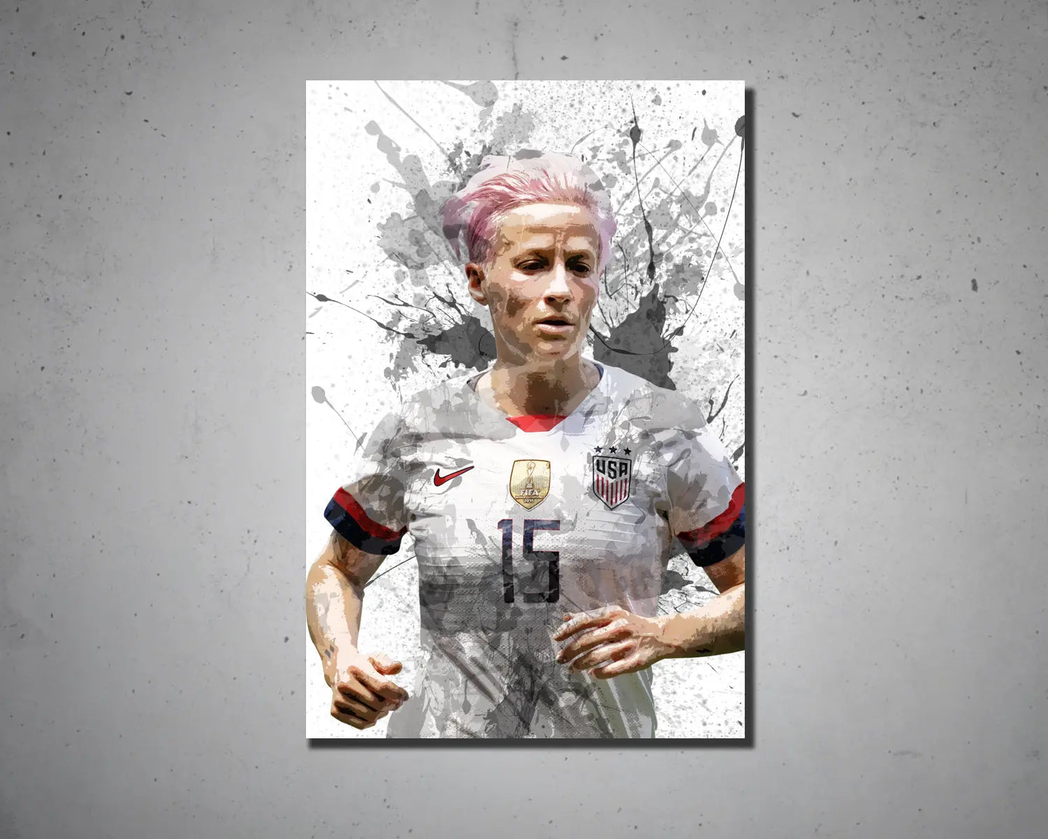Megan Rapinoe Canvas Wall Art 