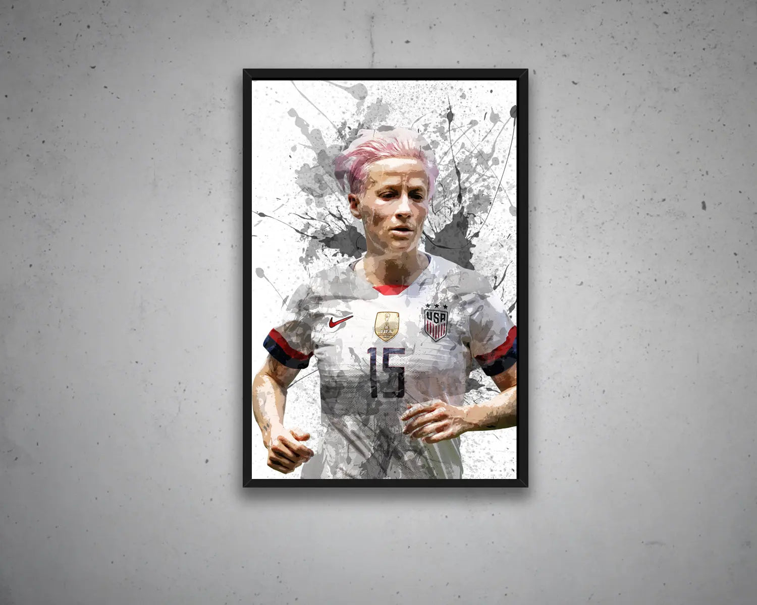 Megan Rapinoe Canvas Wall Art 