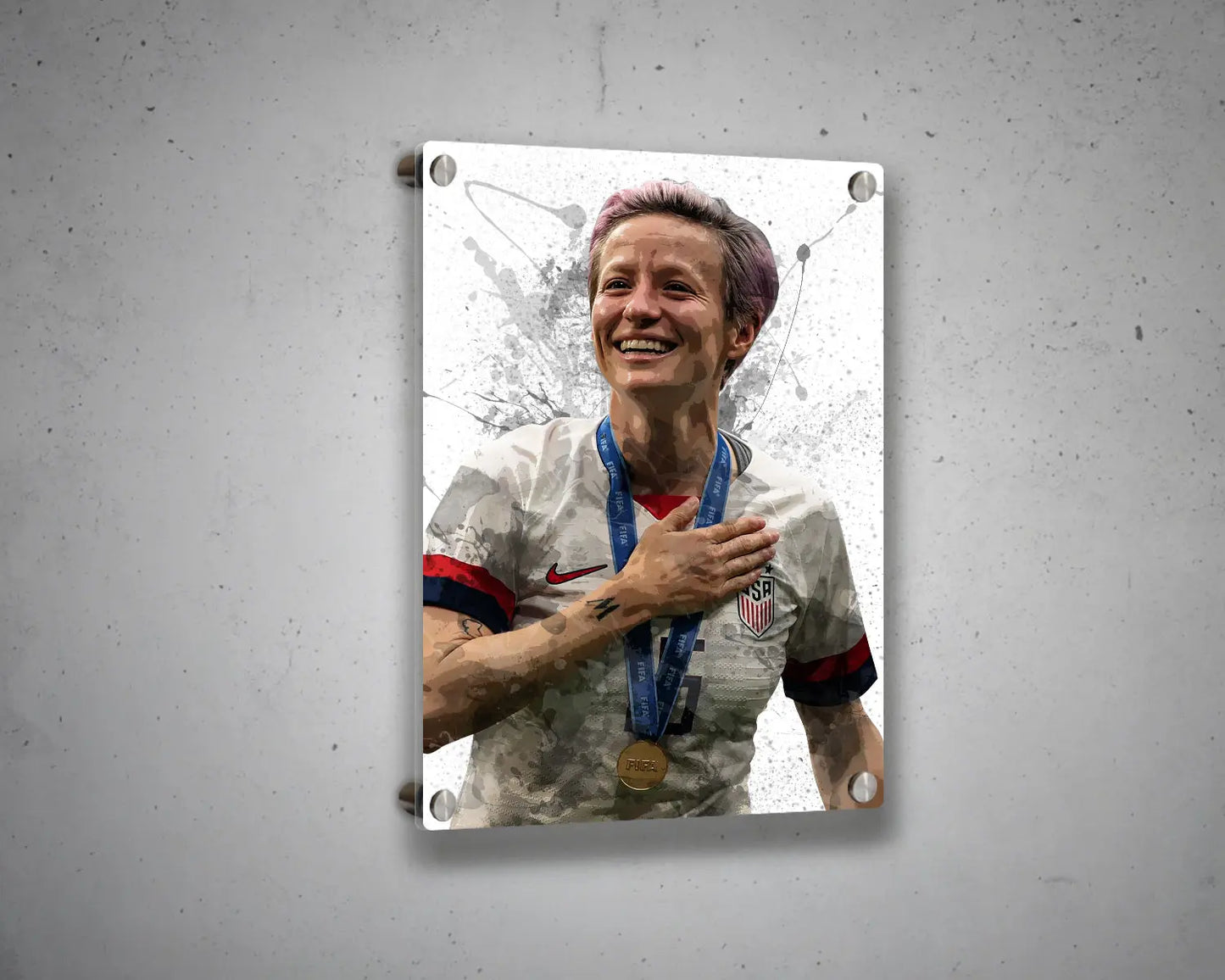 Megan Rapinoe Canvas Wall Art 
