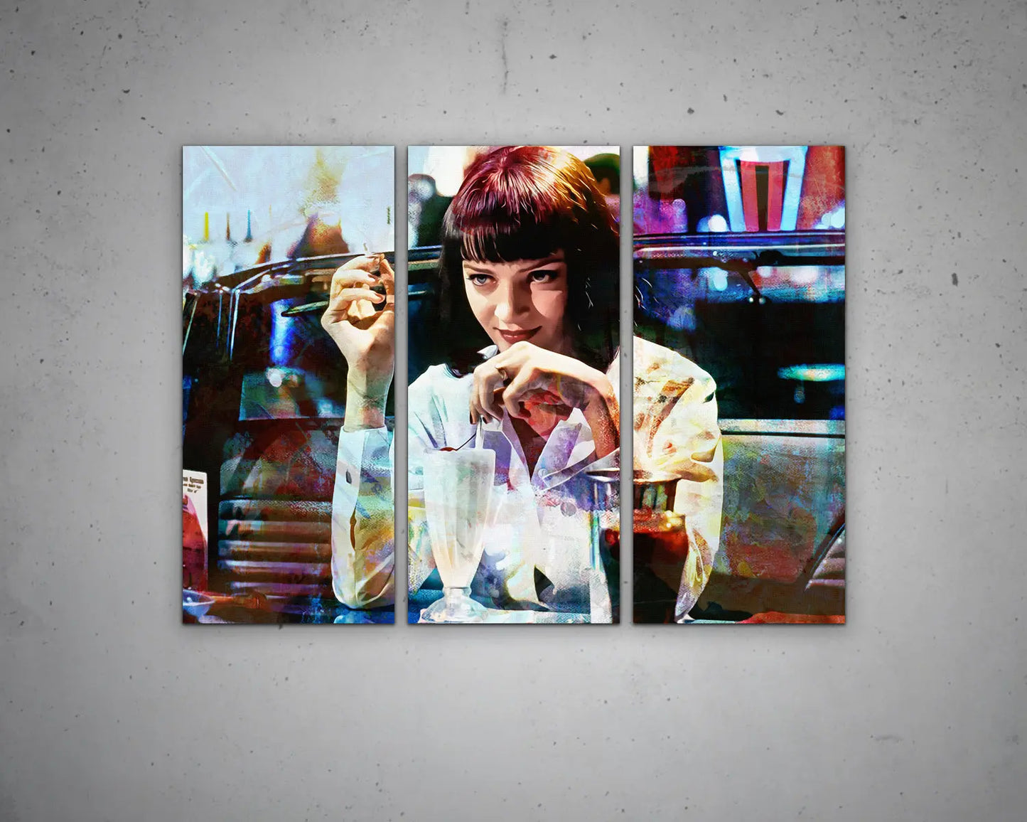 Mia's Milkshake Multicolour Wall Art 