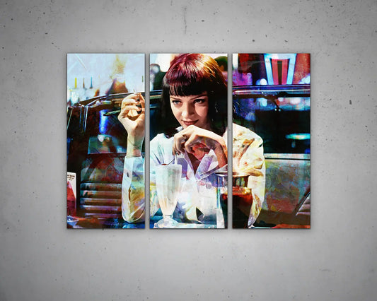 Mia's Milkshake Multicolour Wall Art