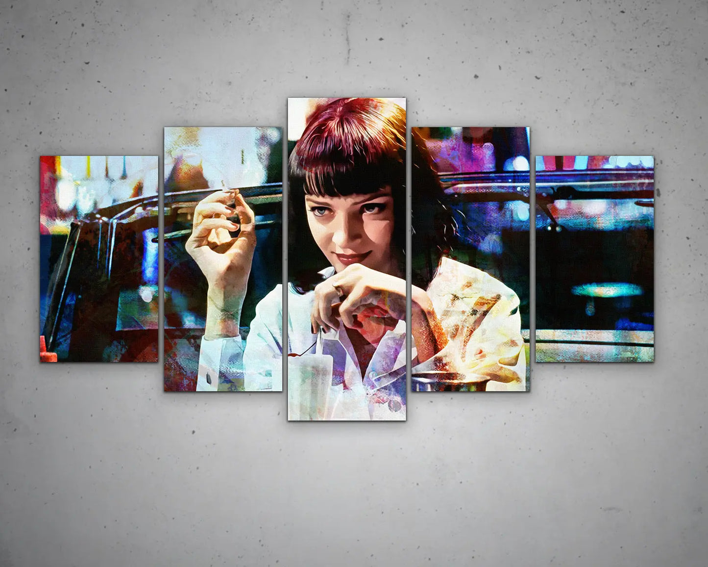 Mia's Milkshake Multicolour Wall Art 