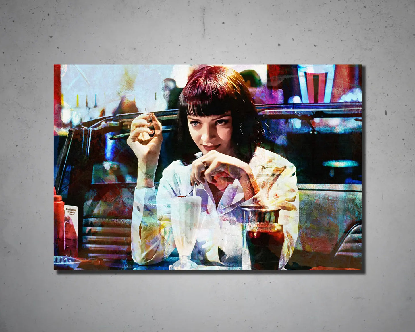 Mia's Milkshake Multicolour Wall Art 