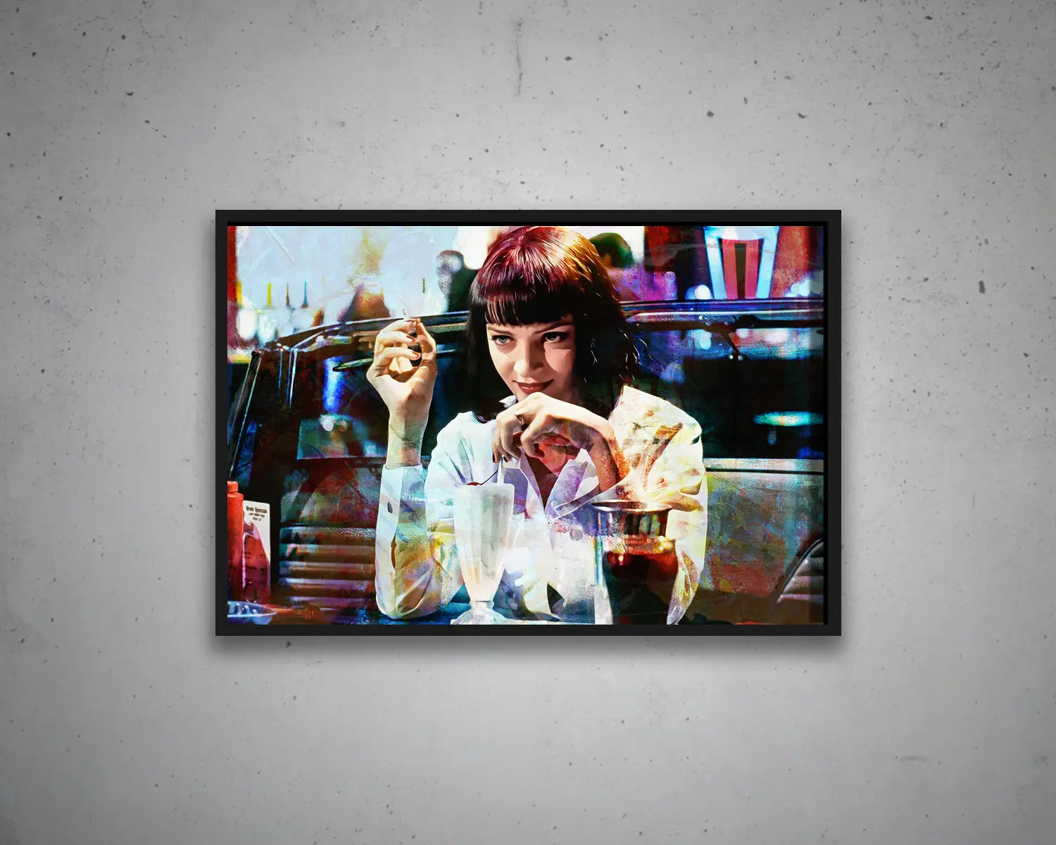 Mia's Milkshake Multicolour Wall Art 