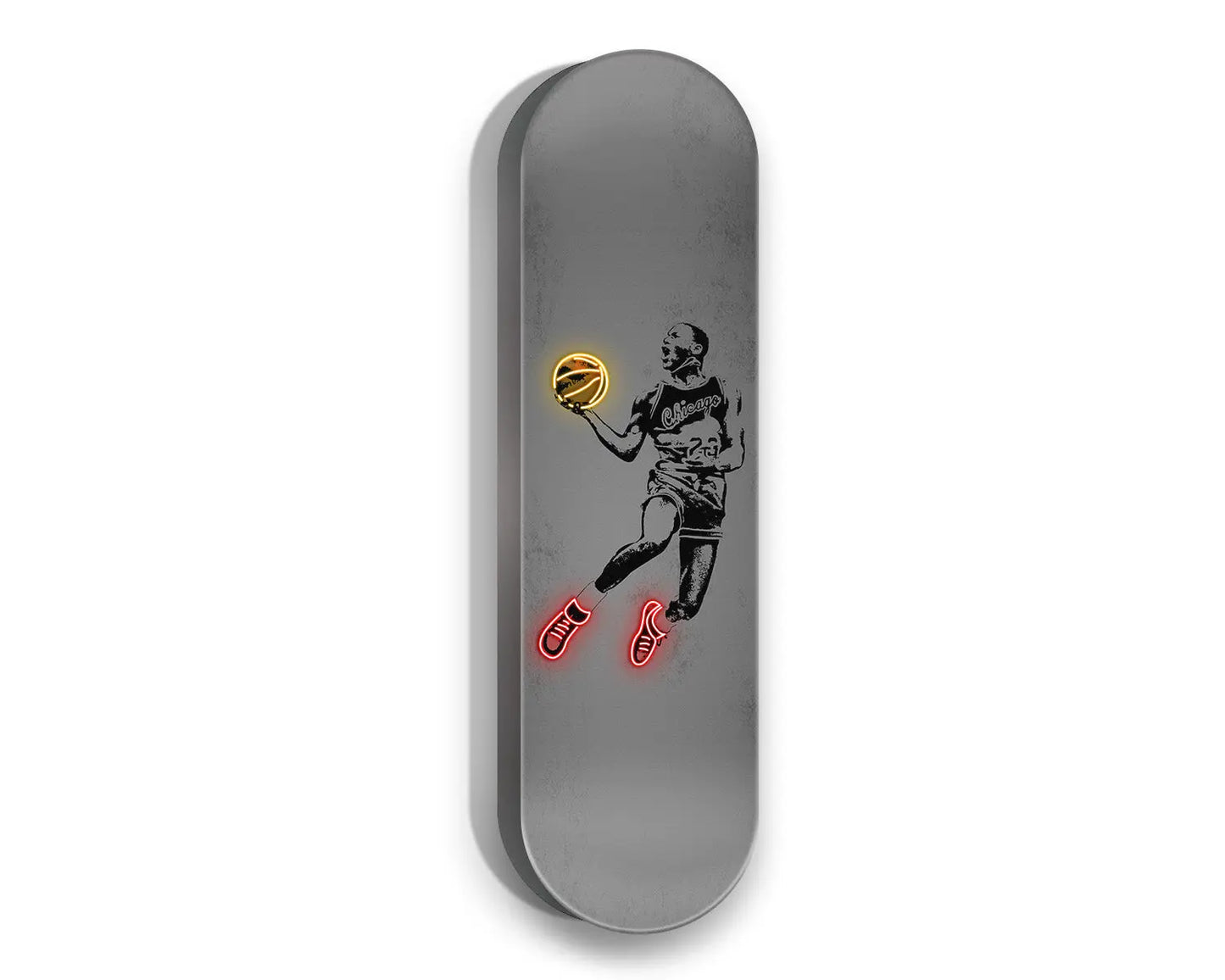 Michael Jordan Acrylic Skateboard Wall Art 