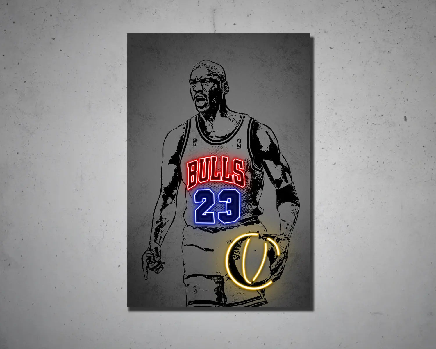 Michael Jordan Canvas Wall Art 