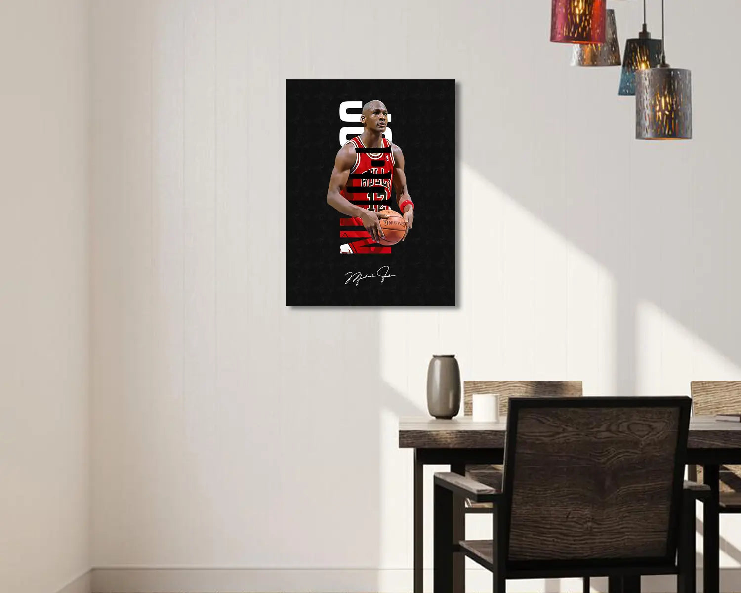 Michael Jordan Sport Quote Canvas Wall Art 