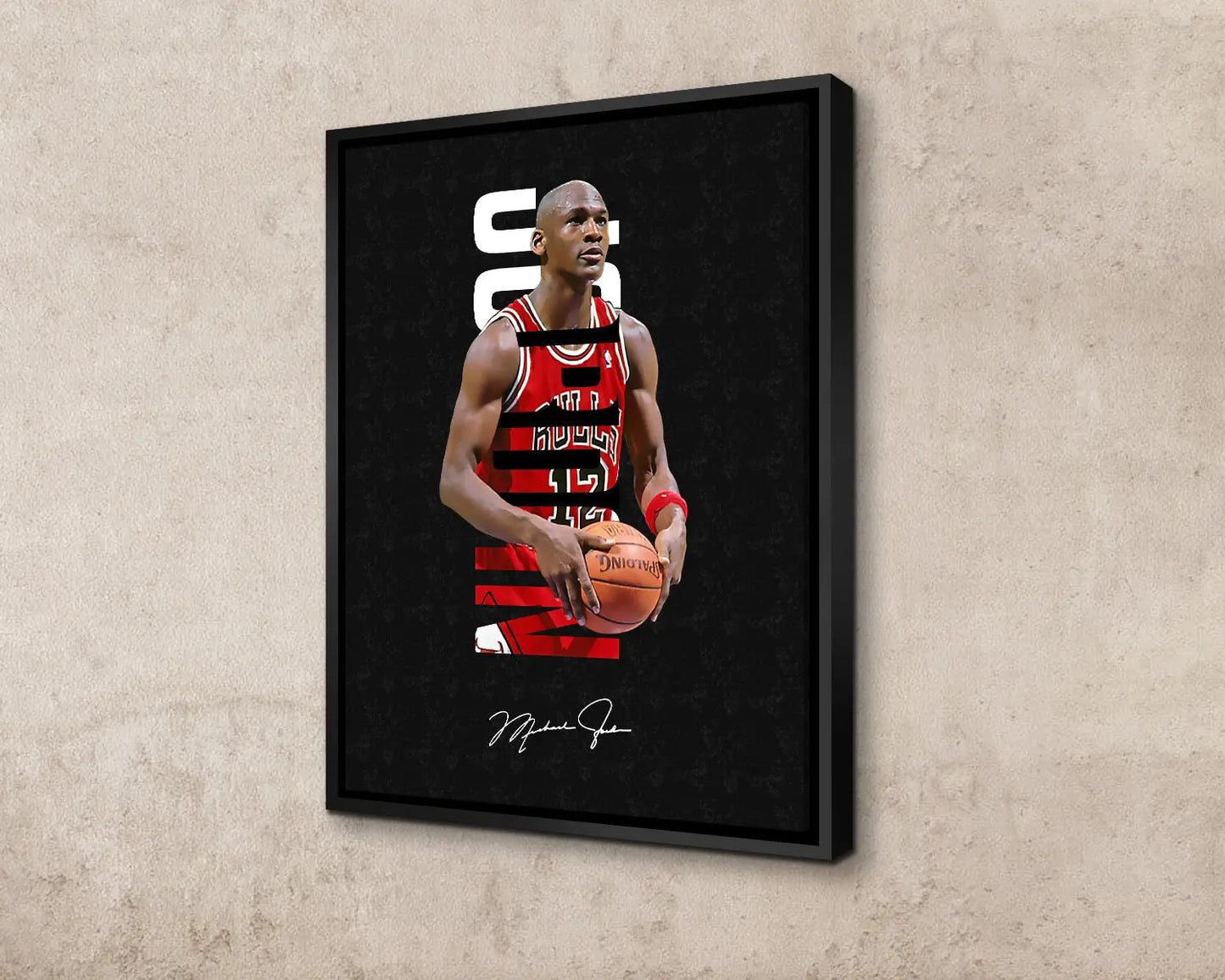 Michael Jordan Sport Quote Canvas Wall Art 