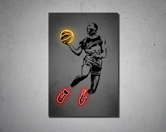 Michael jordan Canvas Wall Art 