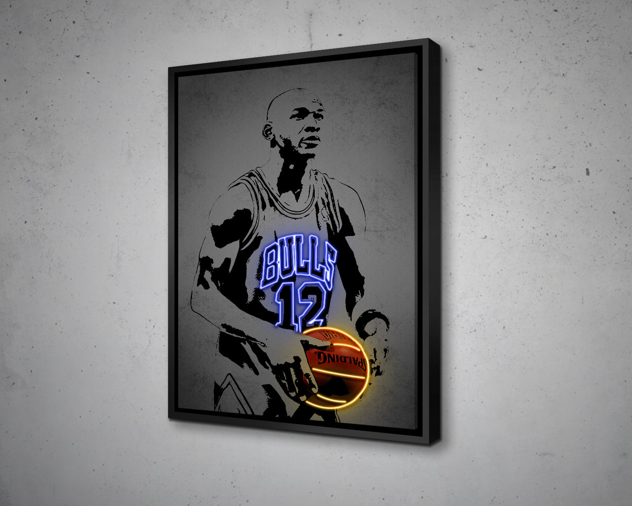 Michael Jordan Canvas Wall Art
