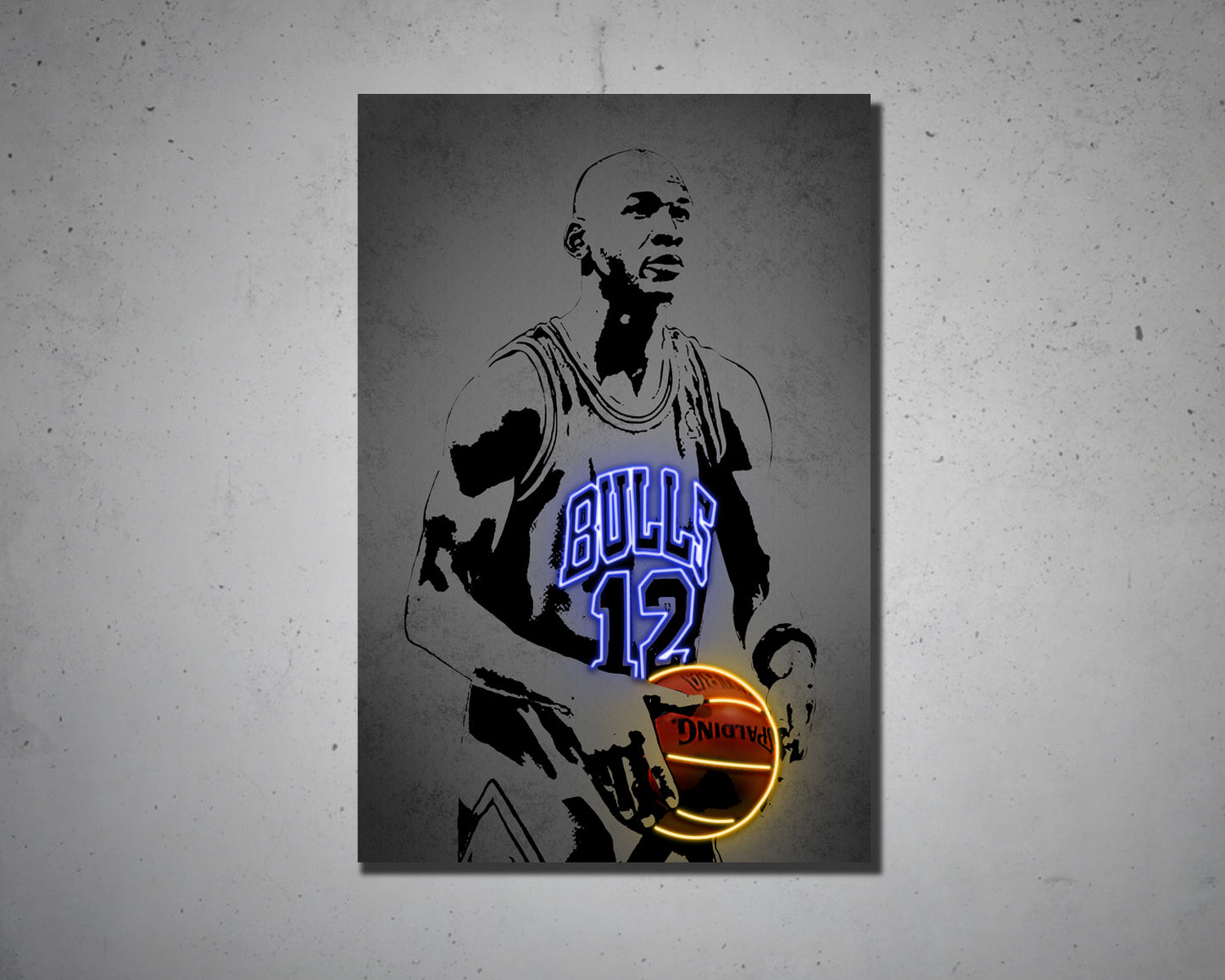 Michael Jordan Canvas Wall Art 