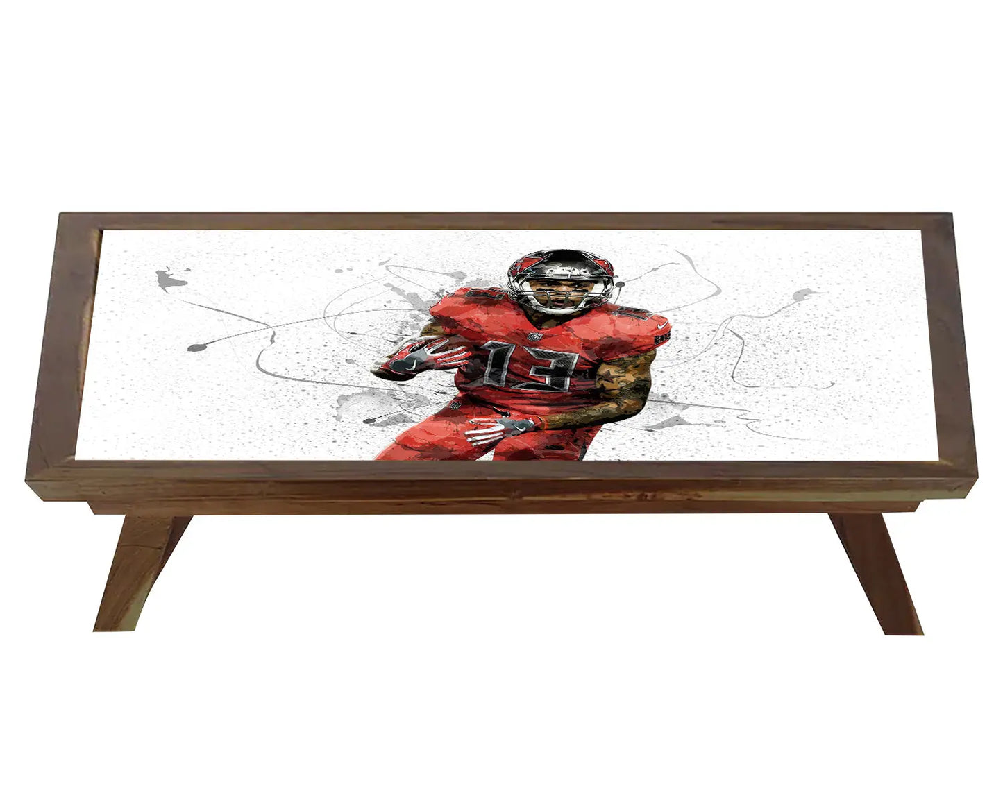 Mike Evans Splash Effect Coffee and Laptop Table 