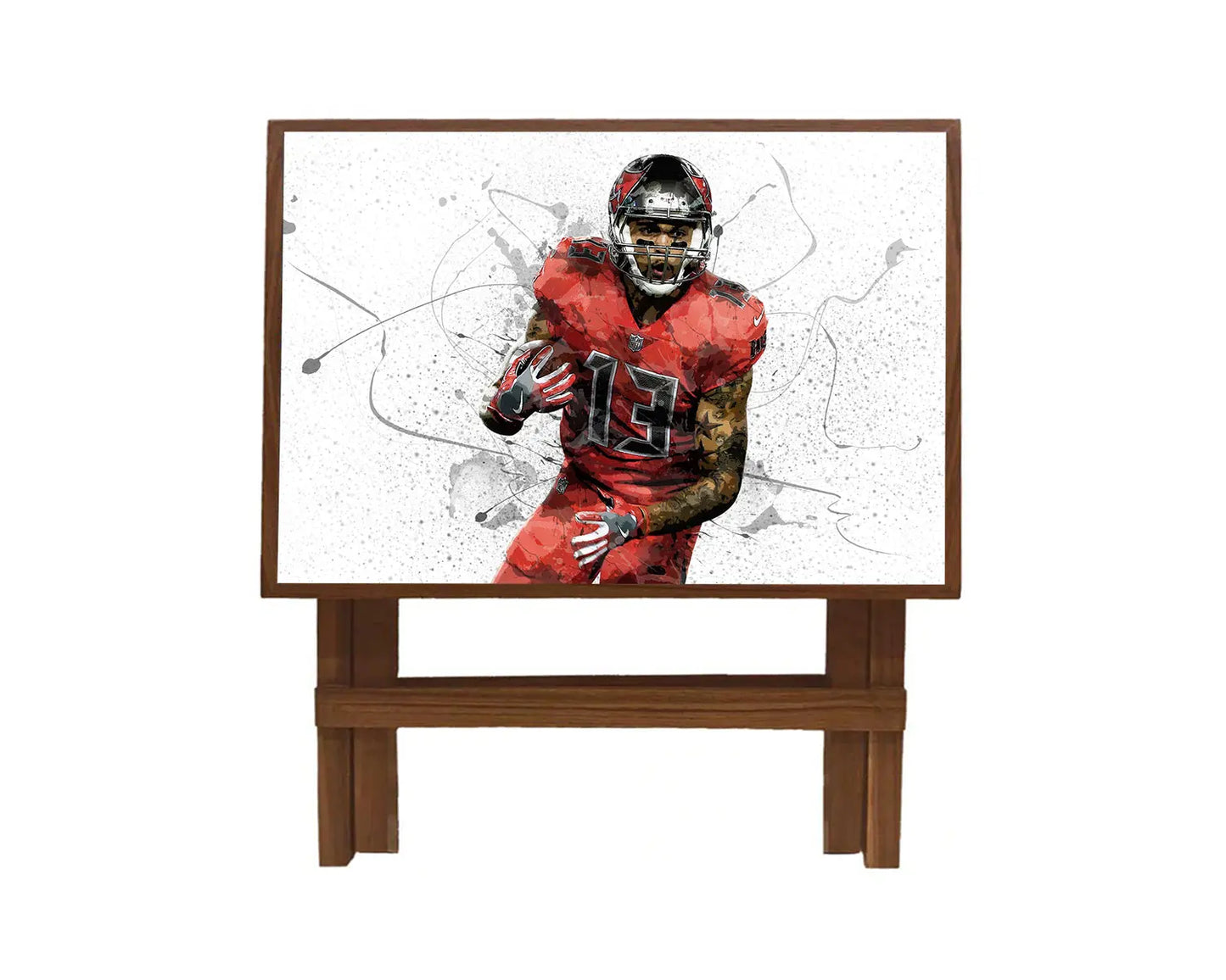 Mike Evans Splash Effect Coffee and Laptop Table 