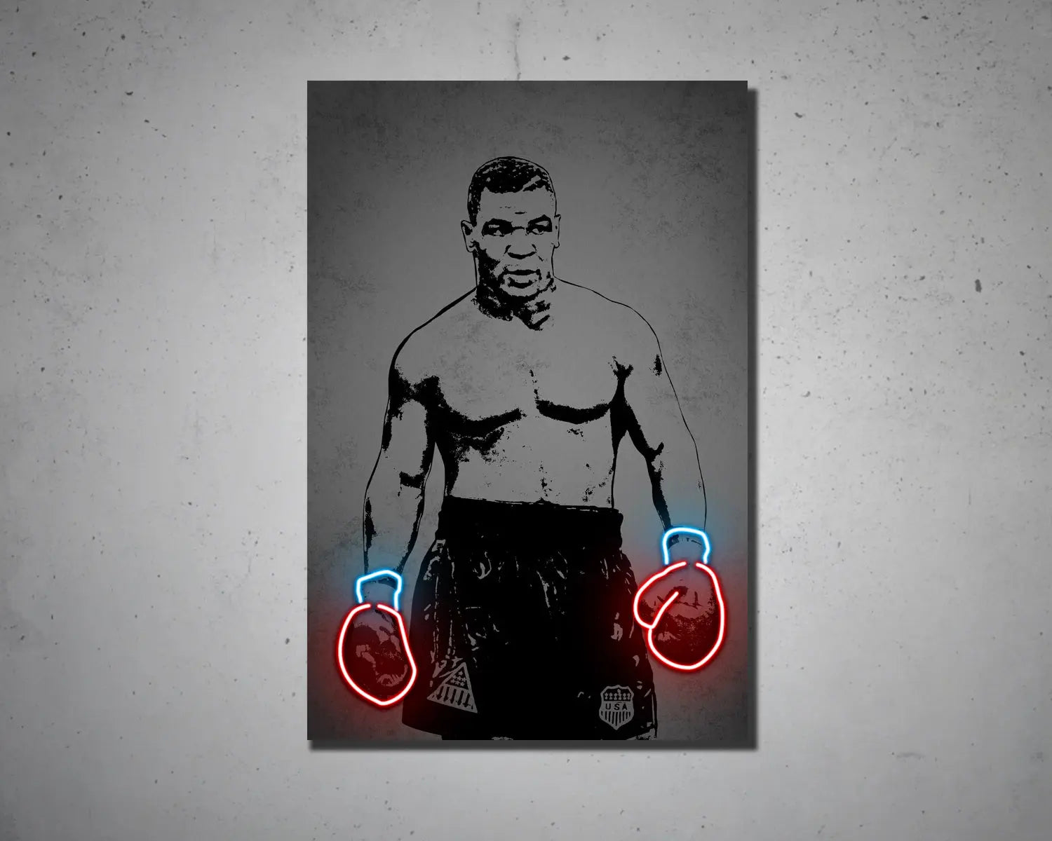 Mike Tyson Canvas Wall Art 