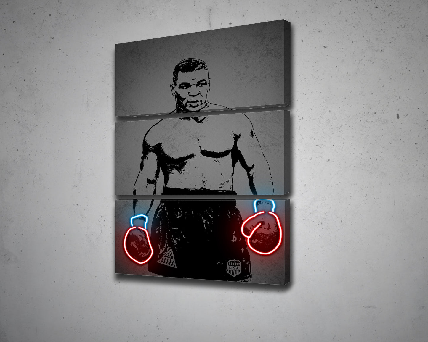 Mike Tyson Canvas Wall Art 