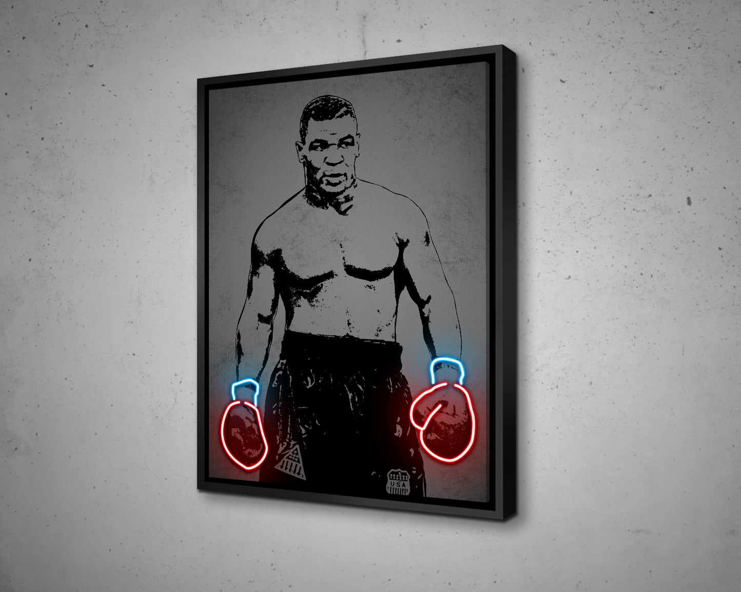 Mike Tyson Canvas Wall Art 