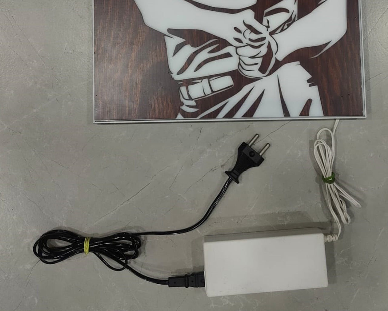 Tom Brady LED Wooden Decal