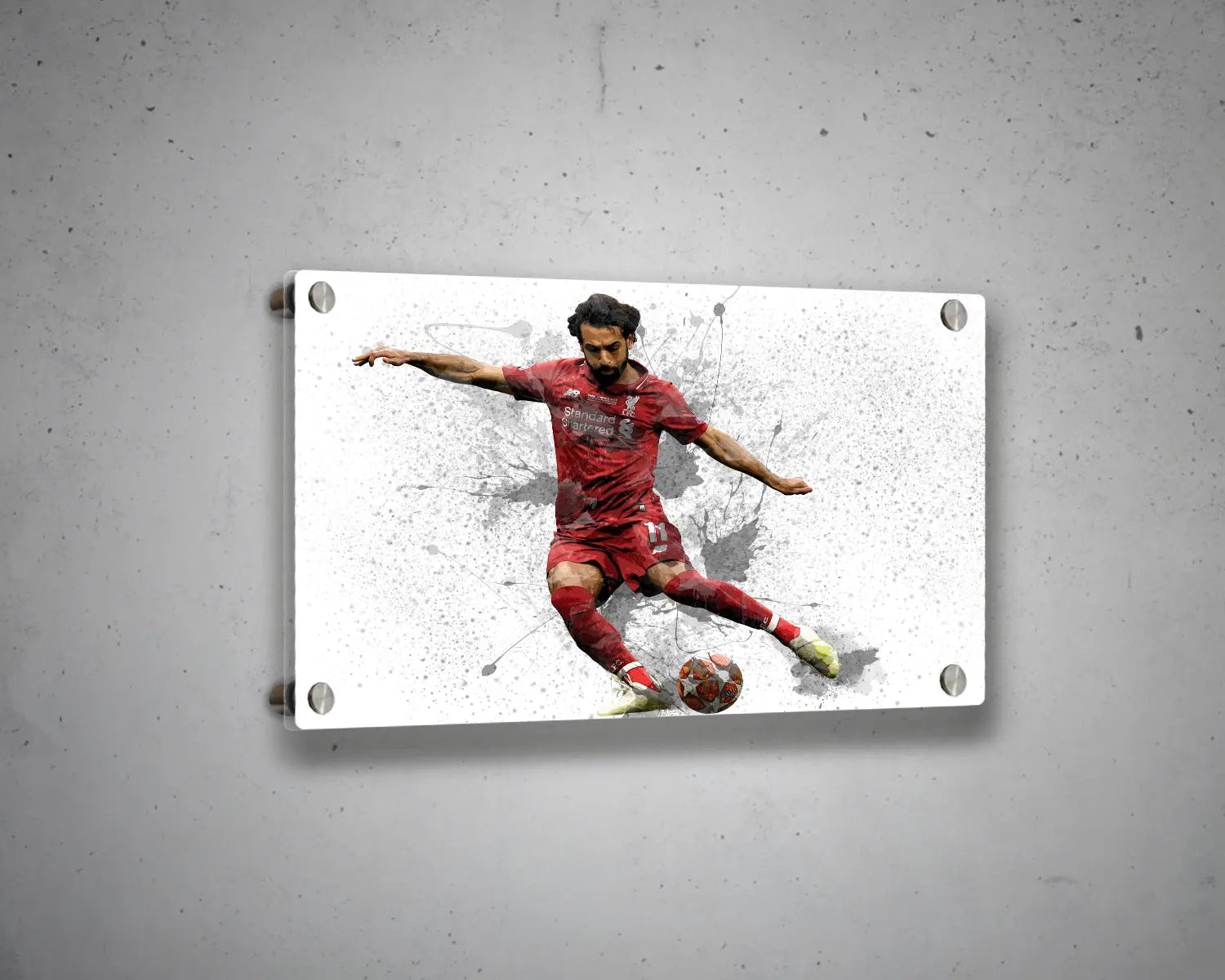 Mohamed Salah Canvas Wall Art 