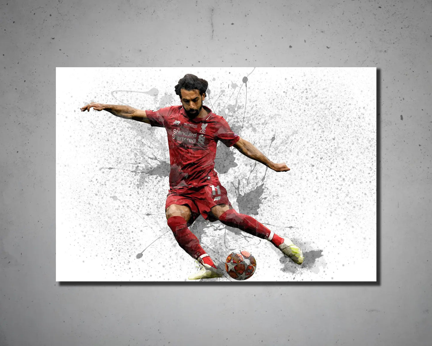 Mohamed Salah Canvas Wall Art 