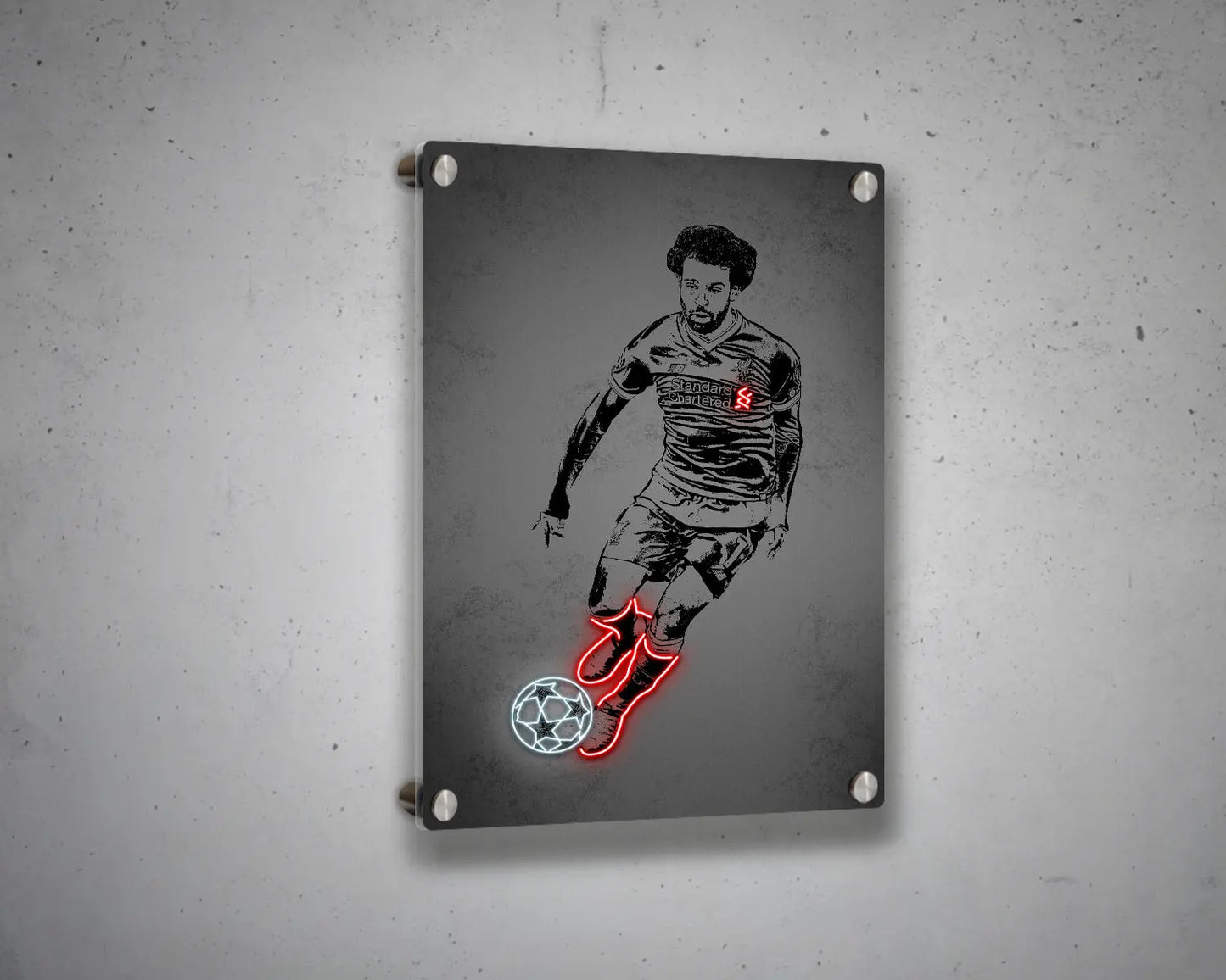 Mohamed Salah Canvas Wall Art 