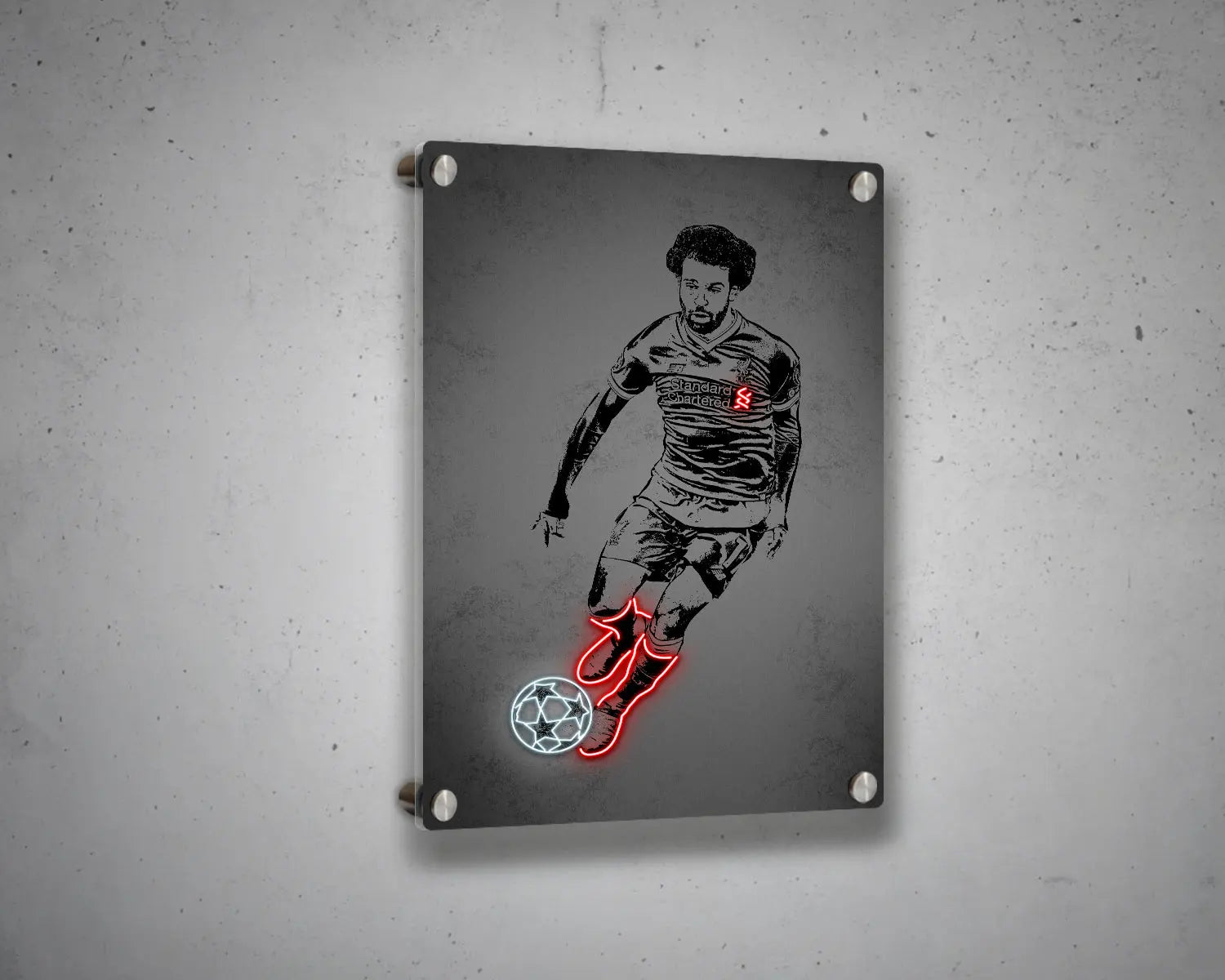 Mohamed Salah Canvas Wall Art 