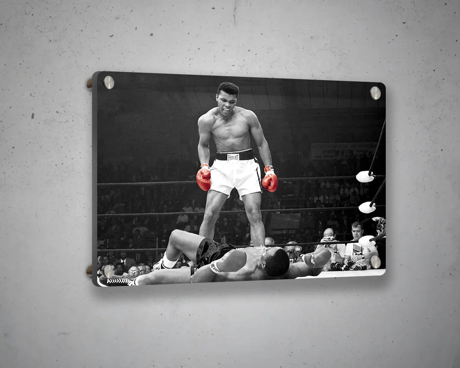 Muhammad Ali Black & White Canvas Art 