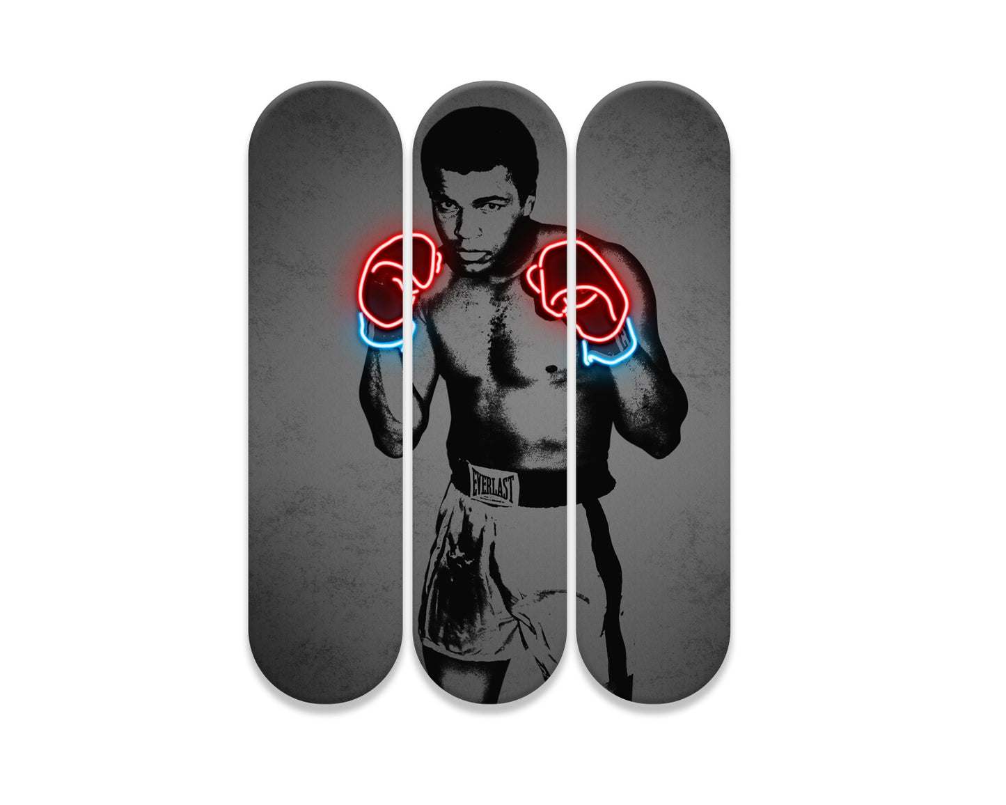 Muhammad Ali Acrylic Skateboard Wall Art 