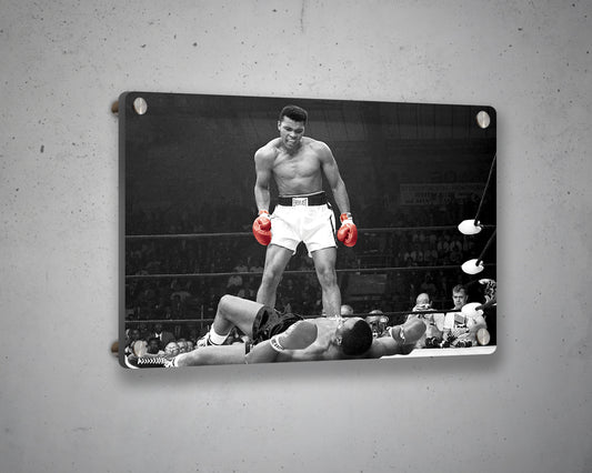 Muhammad Ali Black & White Canvas Art