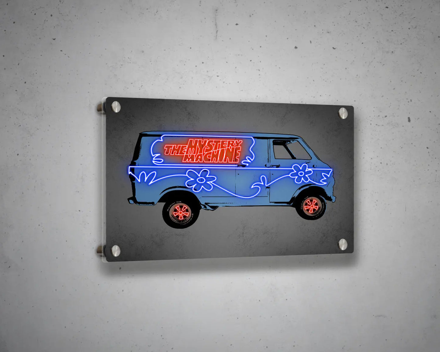 Mystery machine Canvas Wall Art 