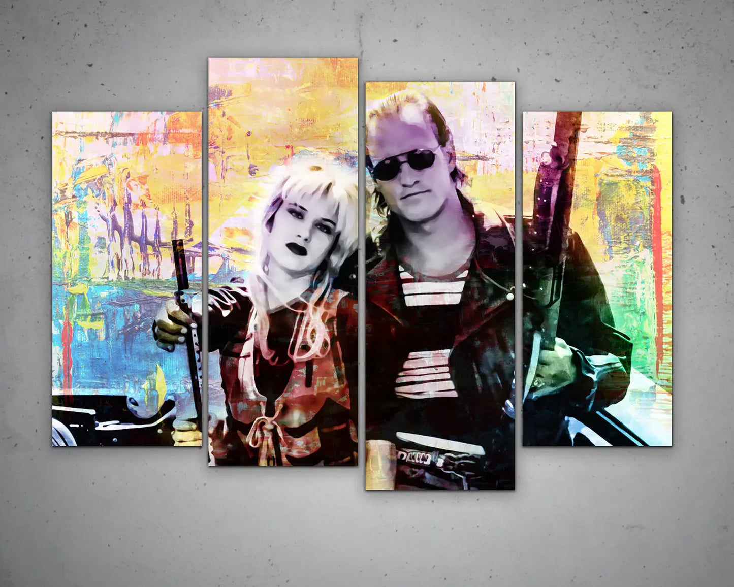 Natural Born Multicolour Wall Art 