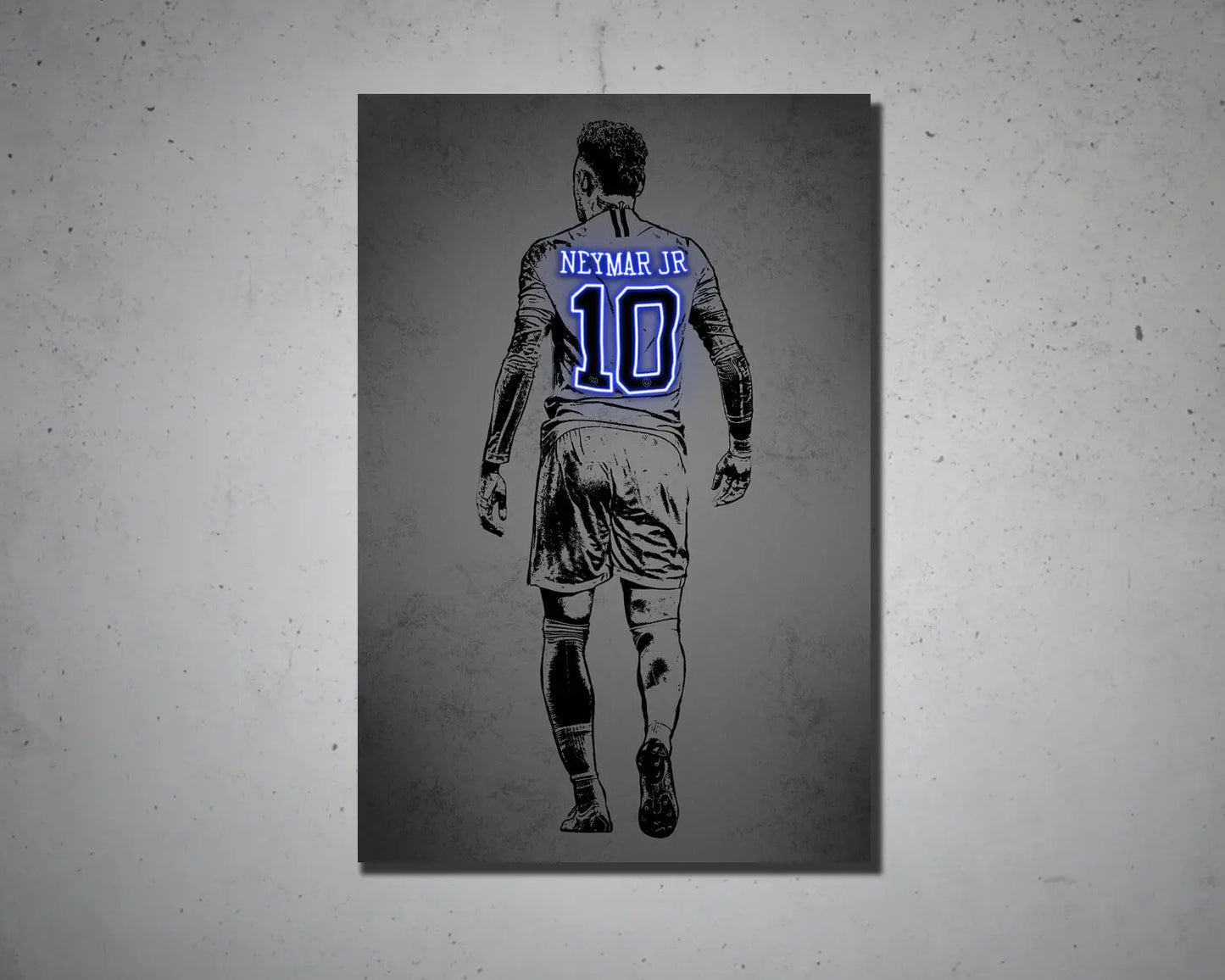 Neymar Canvas Wall Art 