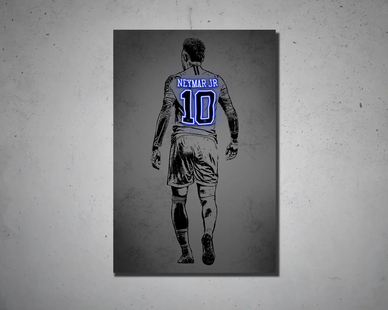 Neymar Canvas Wall Art 
