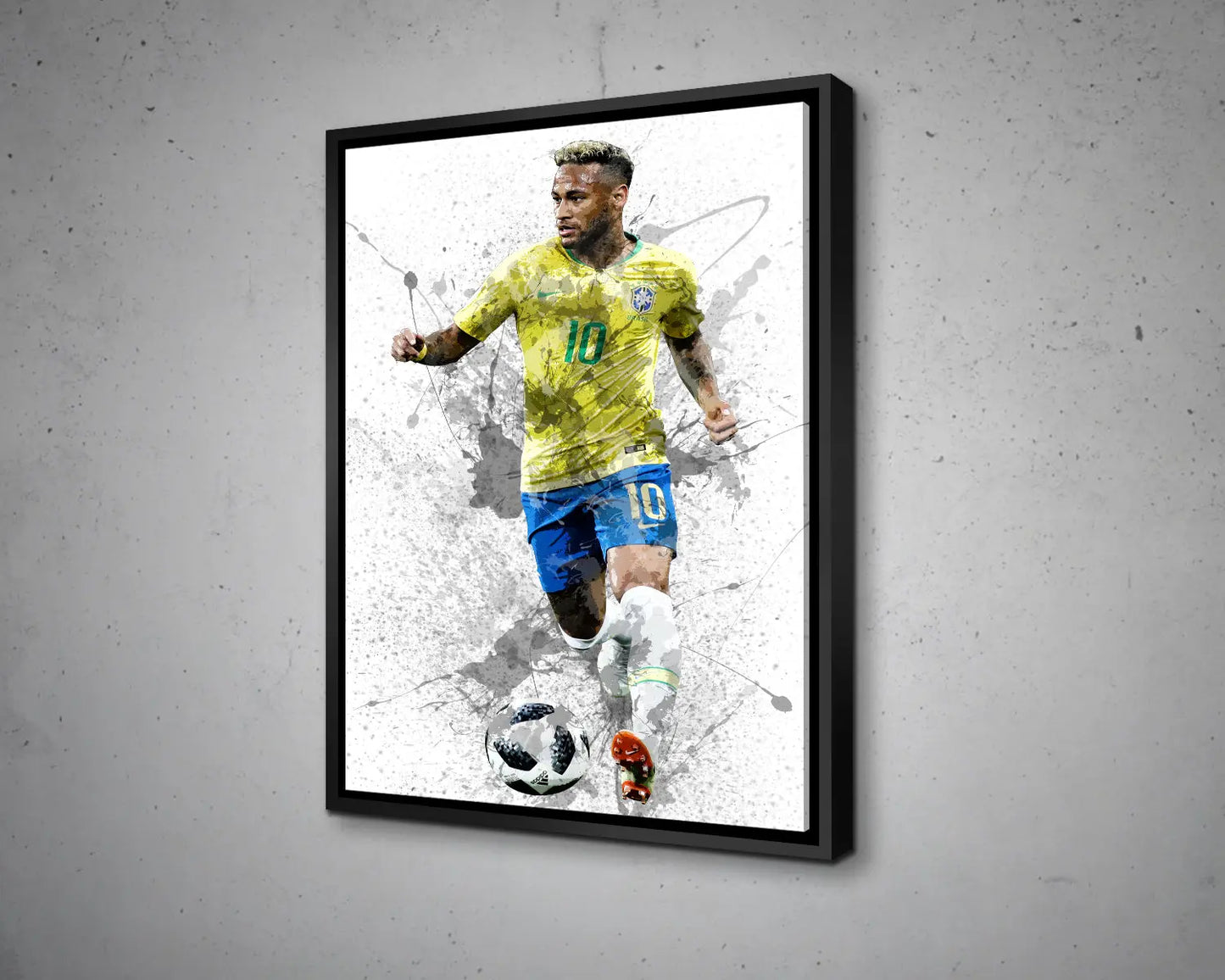 Neymar Jr Canvas Wall Art 