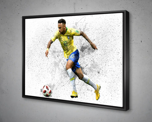 Neymar Jr Canvas Wall Art 