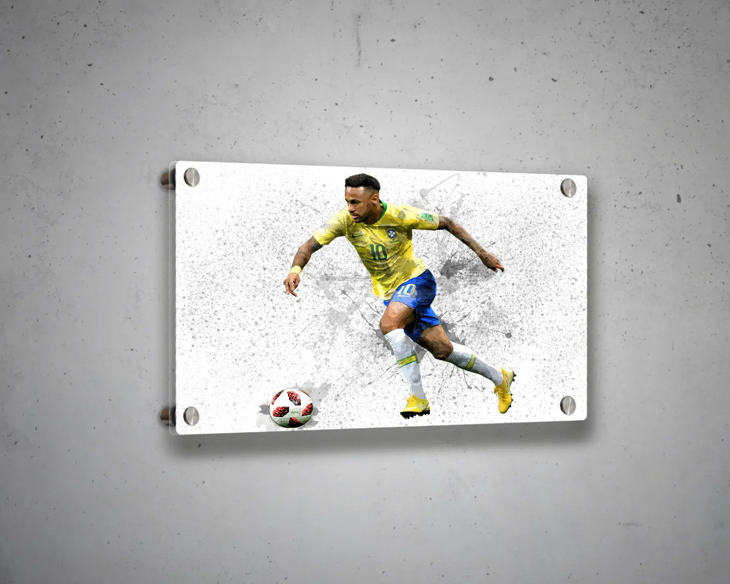 Neymar Jr Canvas Wall Art 