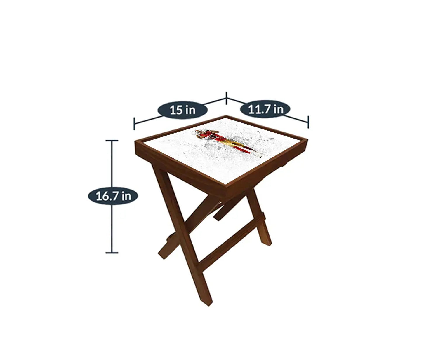 Nick Bosa Splash Effect Coffee and Laptop Table 