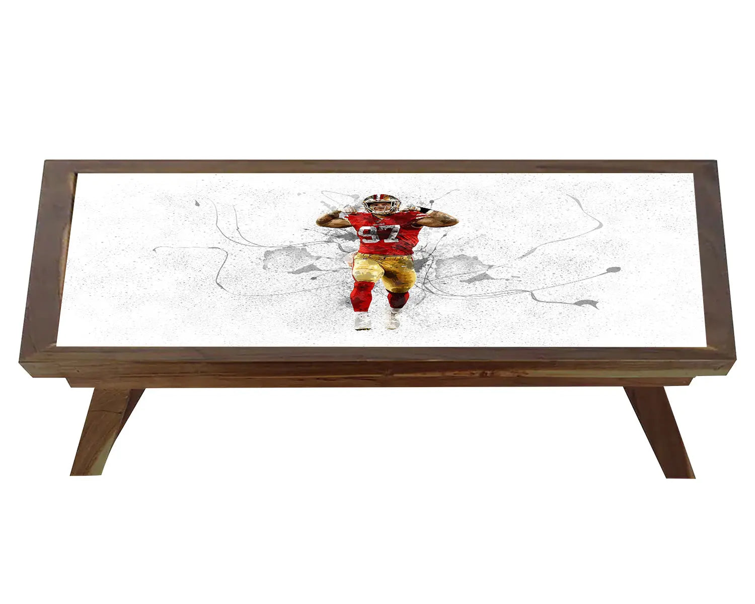 Nick Bosa Splash Effect Coffee and Laptop Table 
