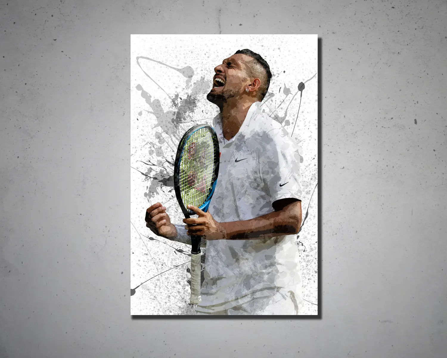 Nick Kyrgios Canvas Wall Art 