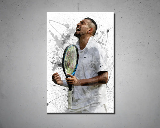 Nick Kyrgios Canvas Wall Art