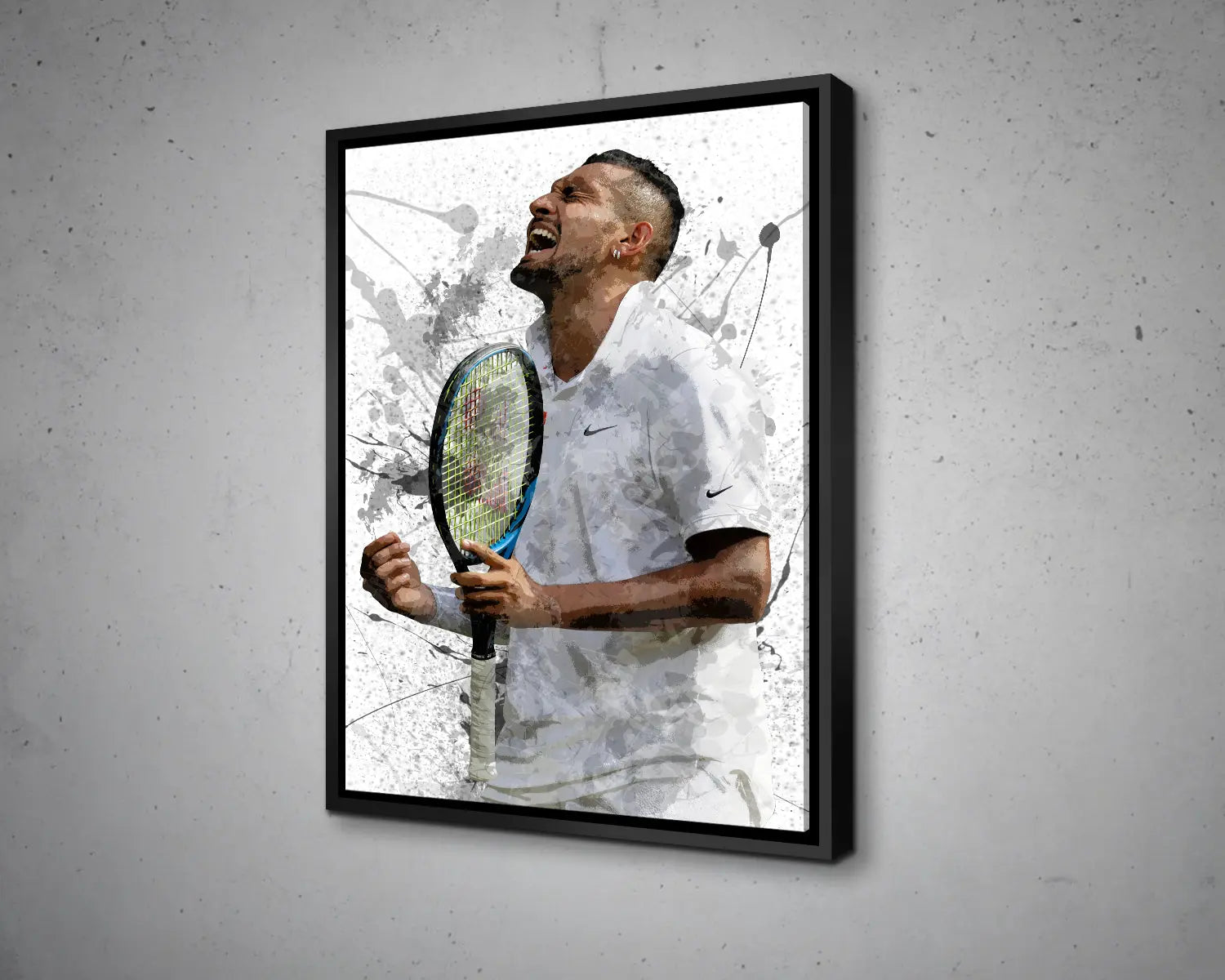 Nick Kyrgios Canvas Wall Art 