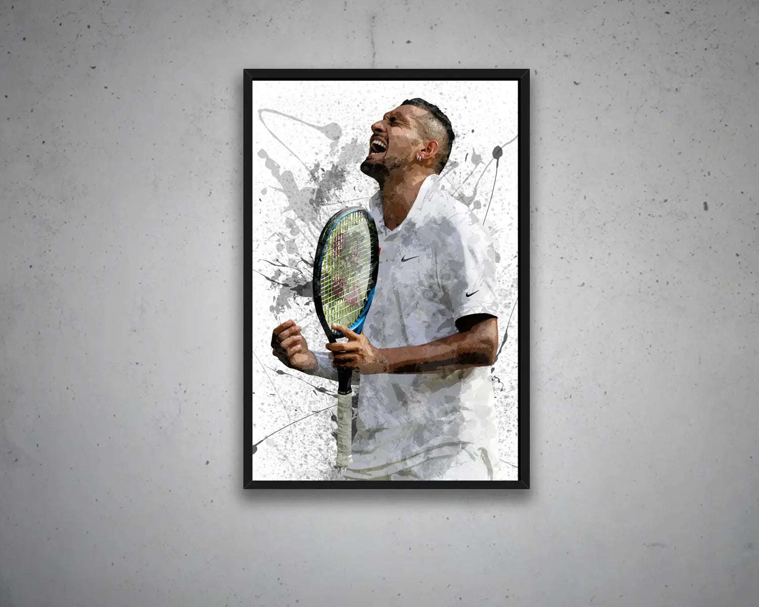 Nick Kyrgios Canvas Wall Art 