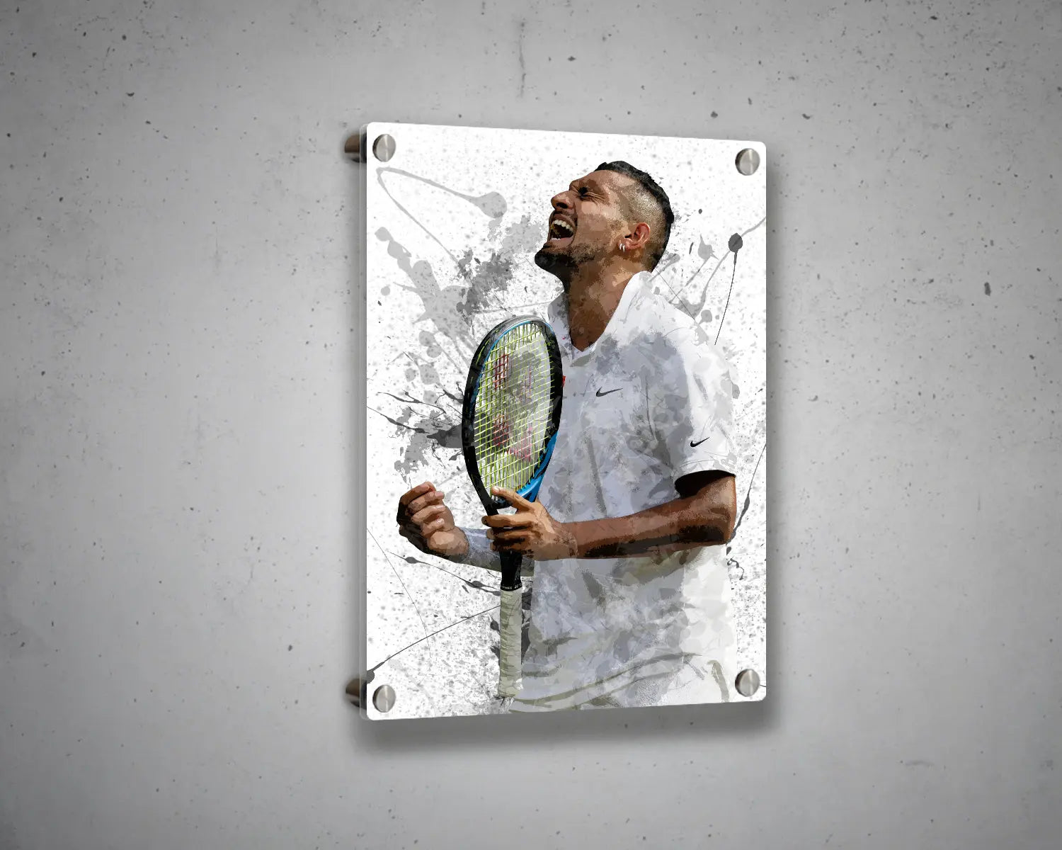 Nick Kyrgios Canvas Wall Art 