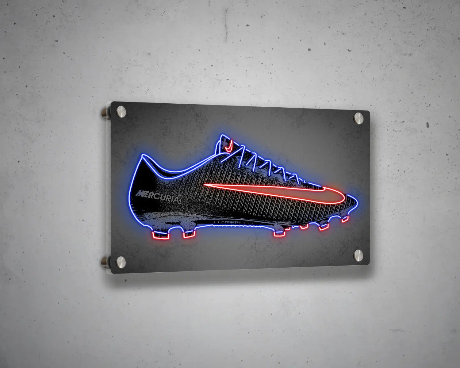 Nike Football Shoes Canvas Wall Art 