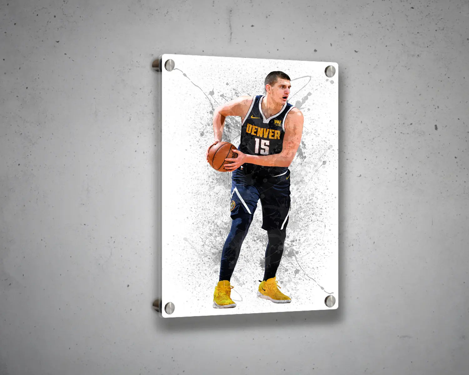 Nikola Jokic Canvas Wall Art 
