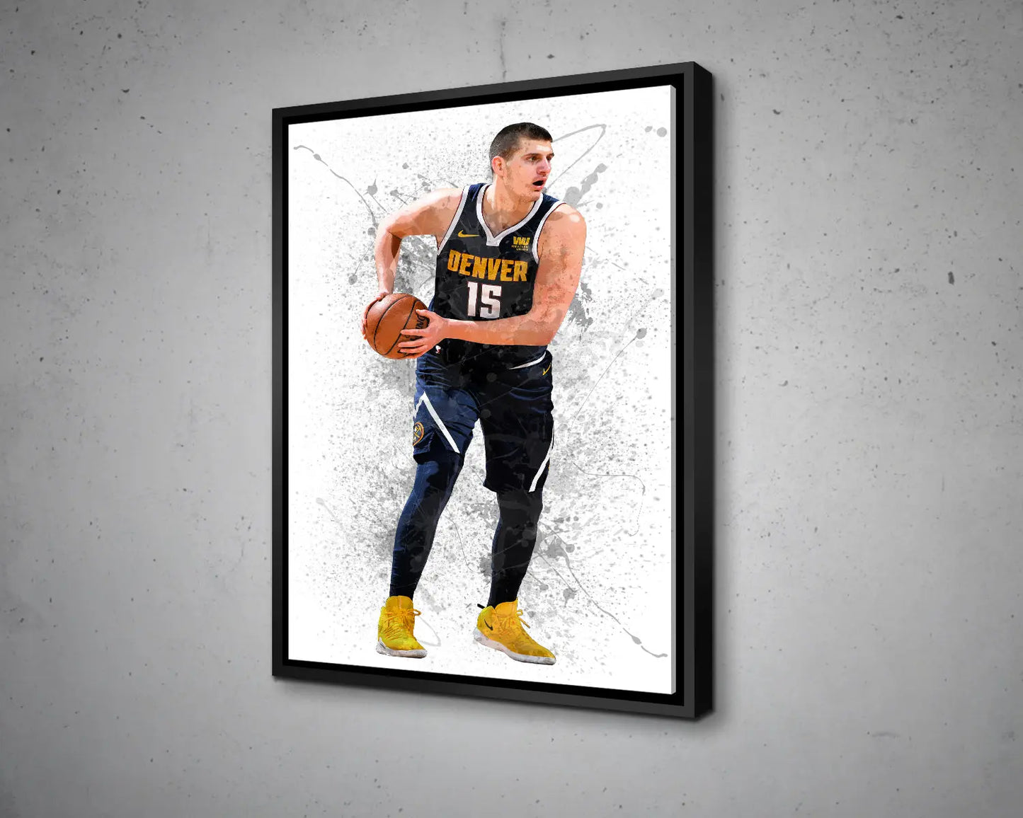Nikola Jokic Canvas Wall Art 