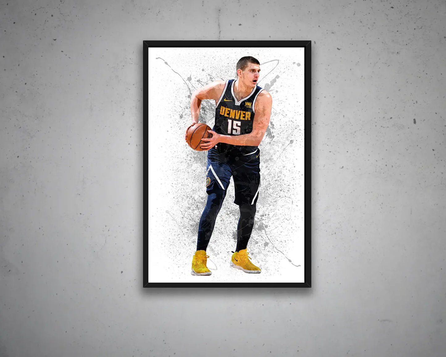 Nikola Jokic Canvas Wall Art 
